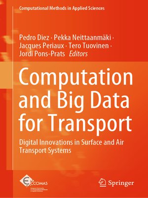 cover image of Computation and Big Data for Transport